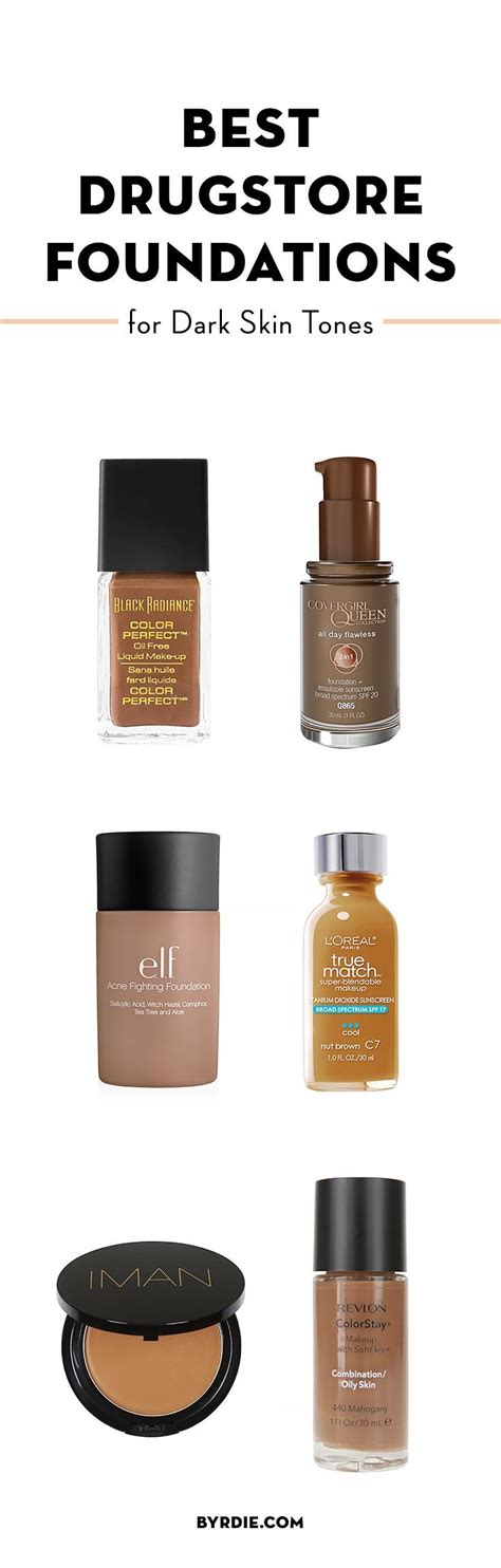 best drugstore foundation for dark skin|9 Best Drugstore Foundations For Dark Skin, Expert .